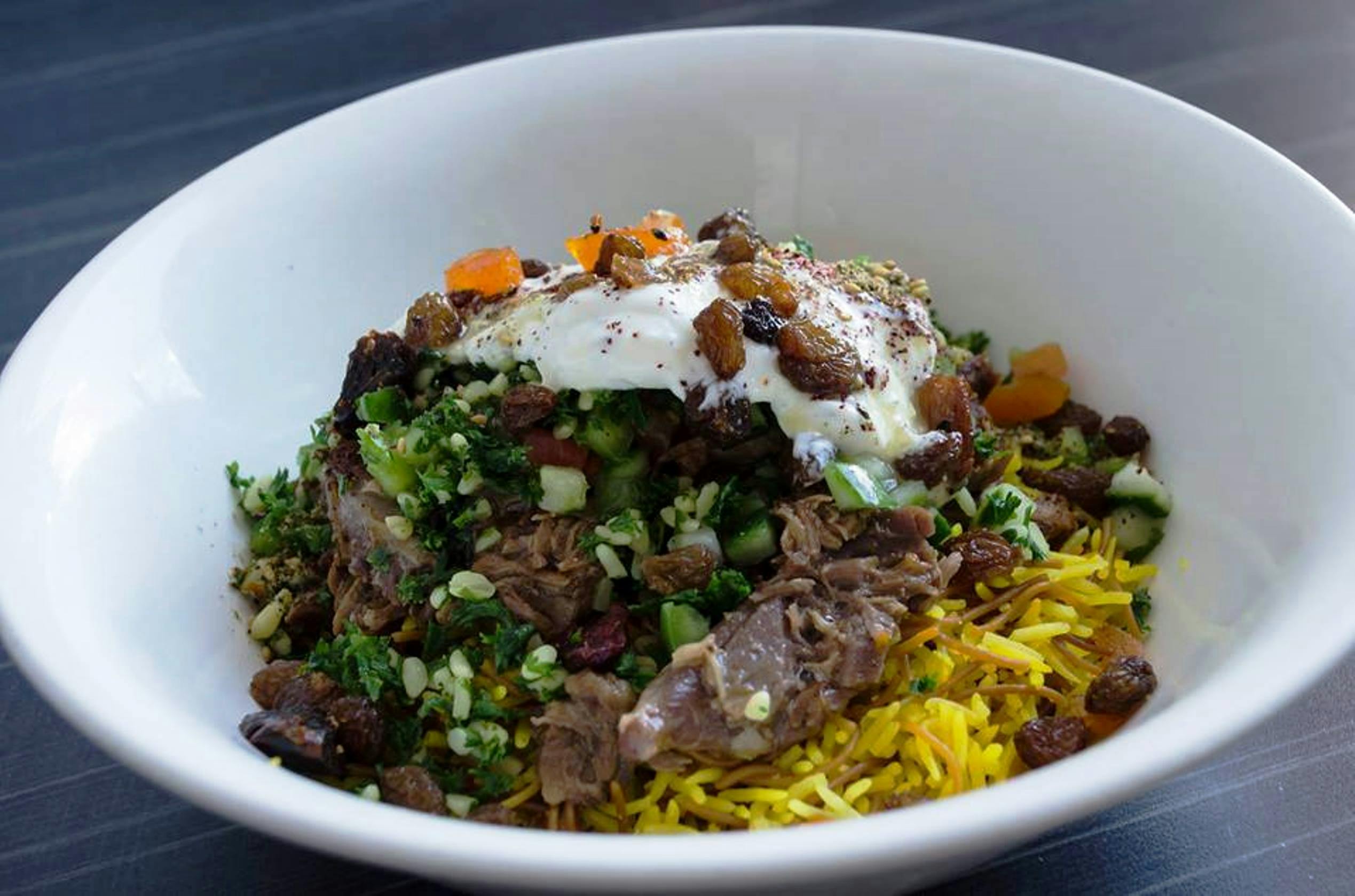 Lamb Shank Lunch Bowl