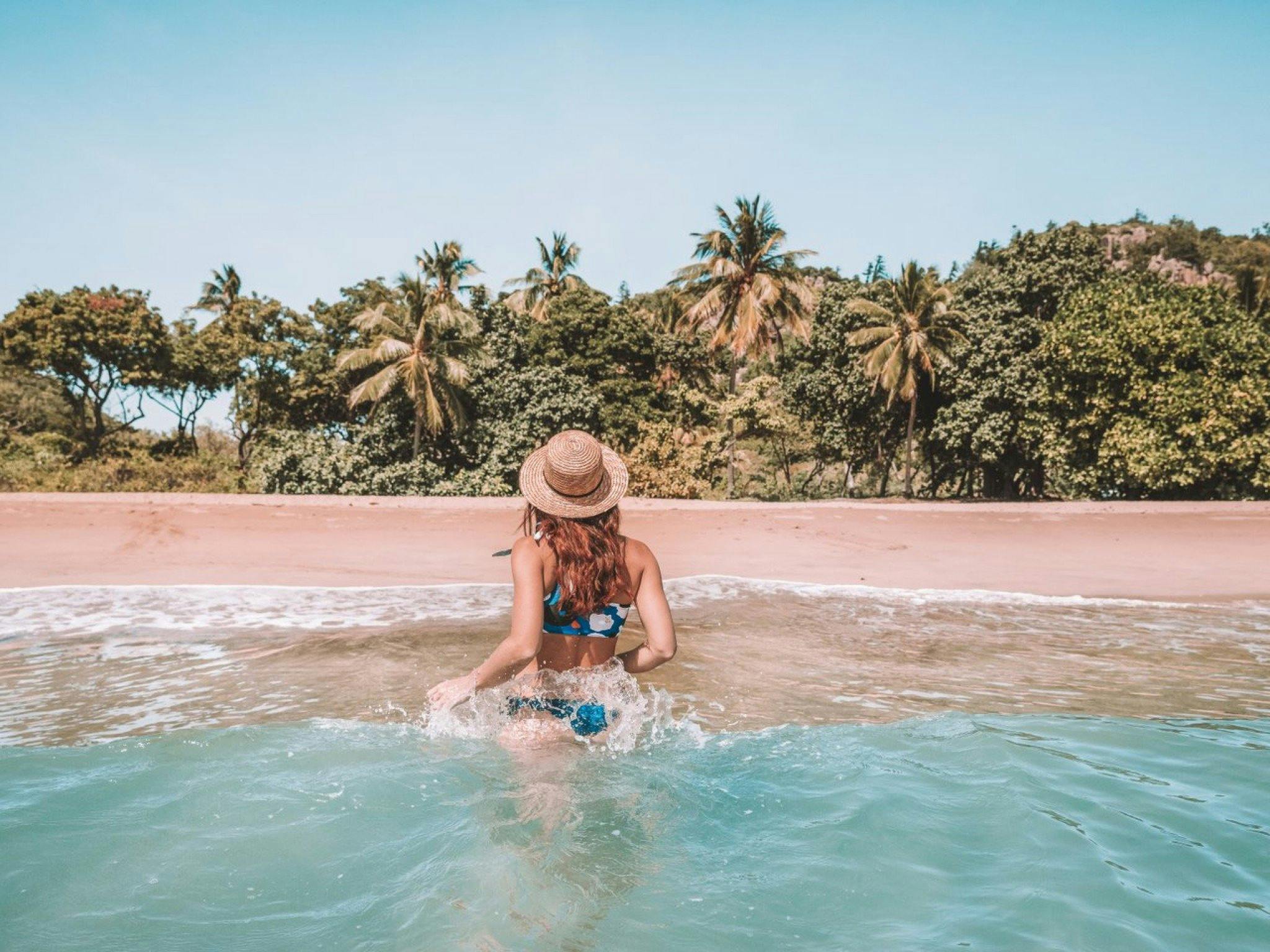 Women in water on Magnetic Island