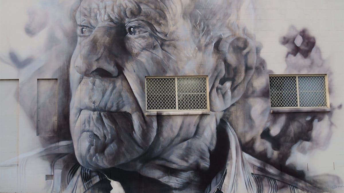 Angelo Valiante Mural by Guido Van Helten