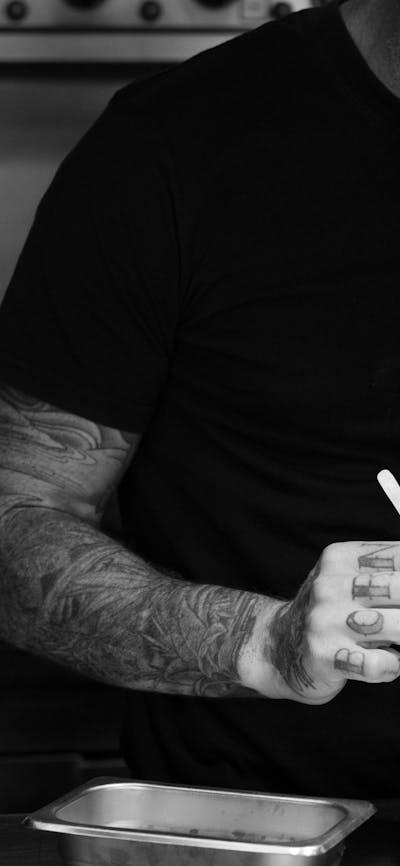 Malcolm Hanslow Plating up a Dish