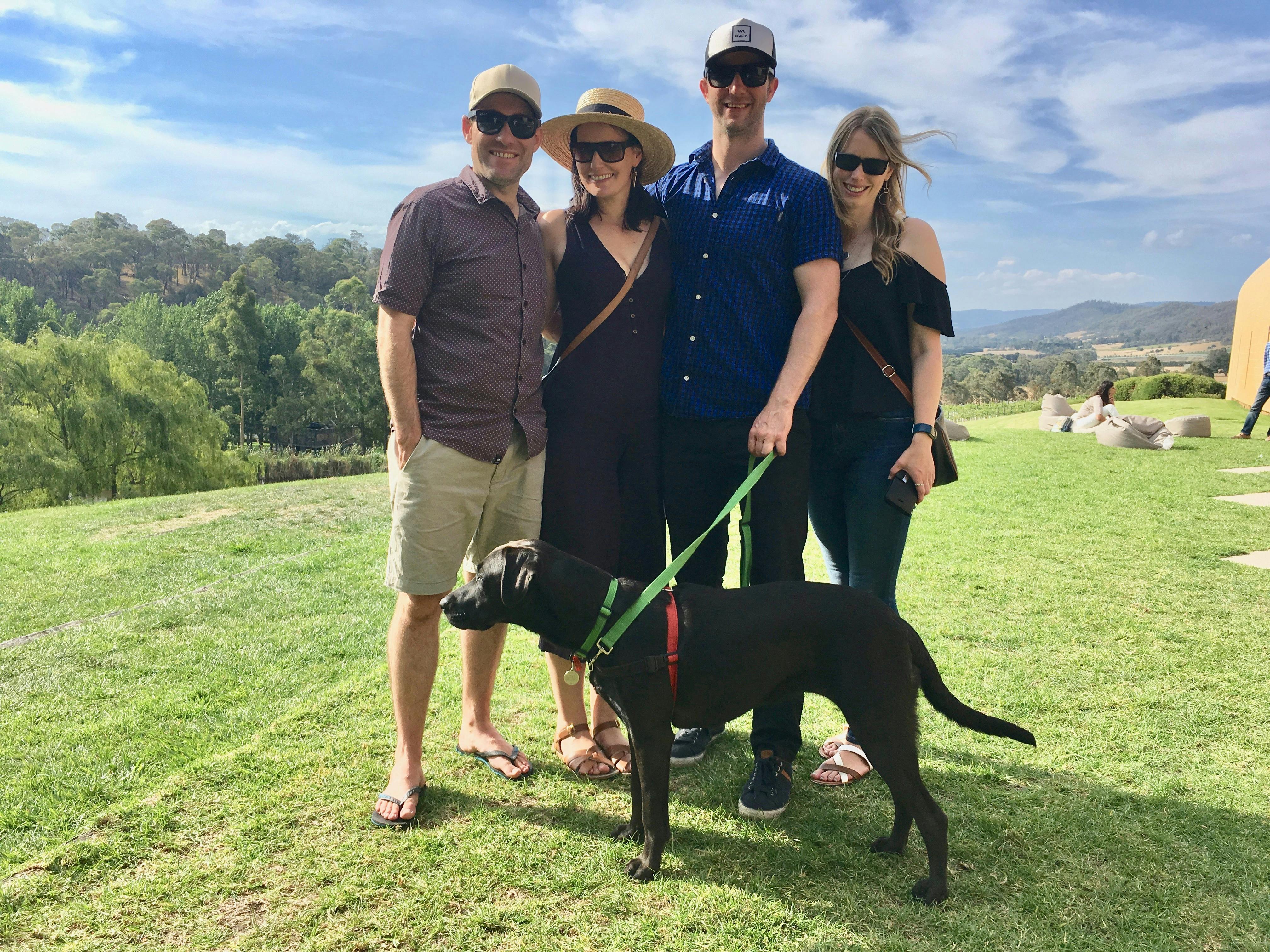 The Pooches and Pinot Full Day tour