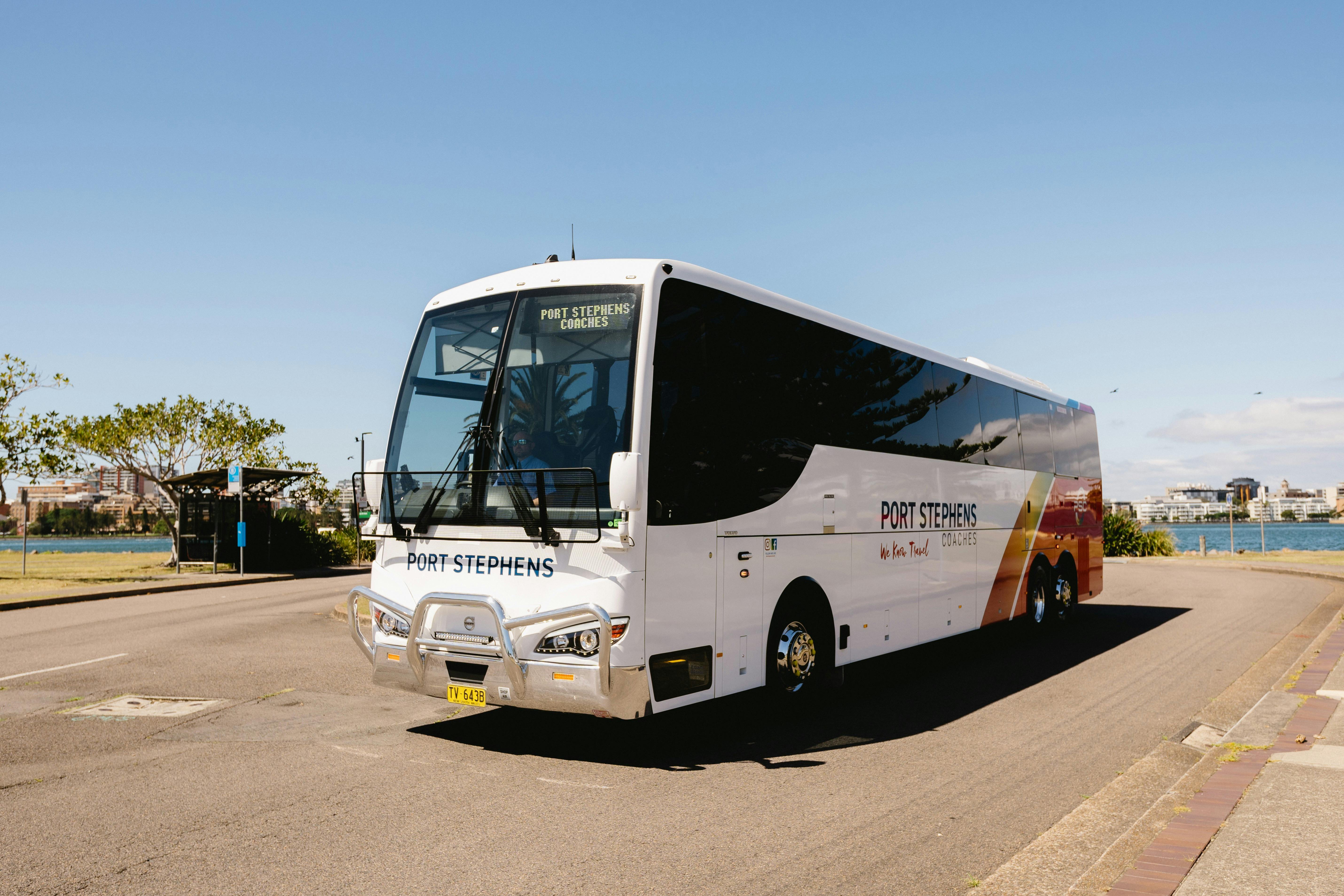 Port Stephens Coaches 60 seat 5 star coach