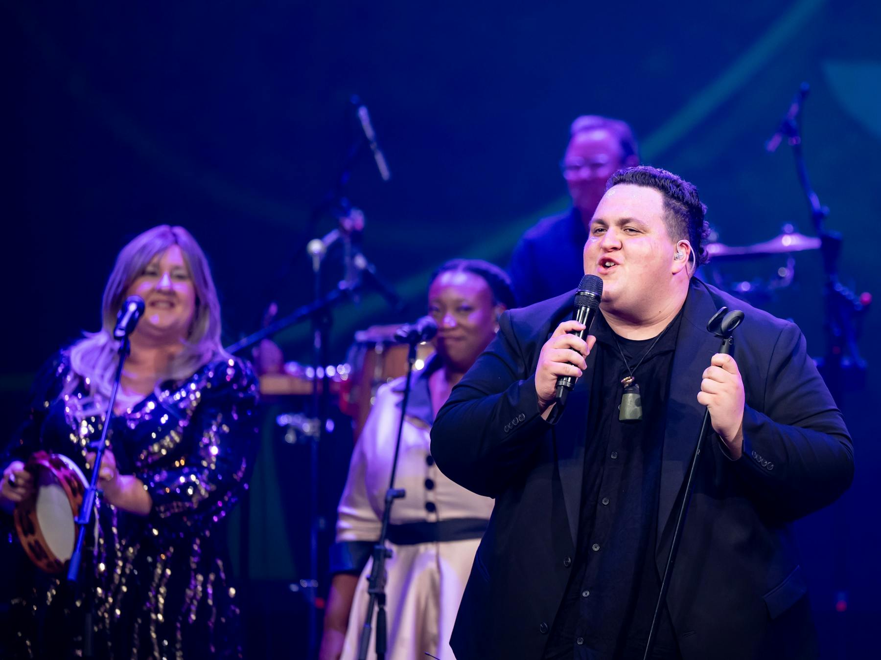 Photo of Judah Kelly performing live in The Big Chillout show.