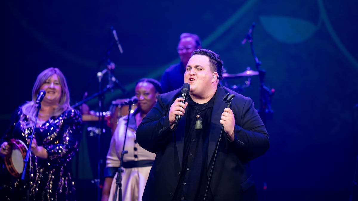 Photo of Judah Kelly performing live in The Big Chillout show.