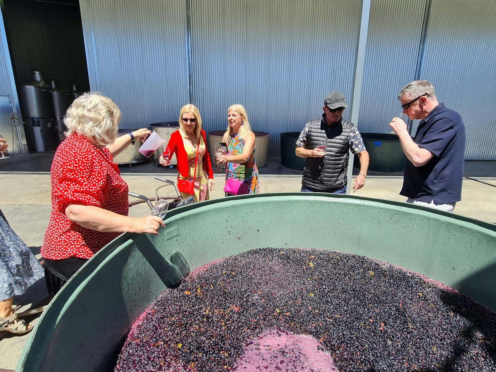 Not quite wine yet