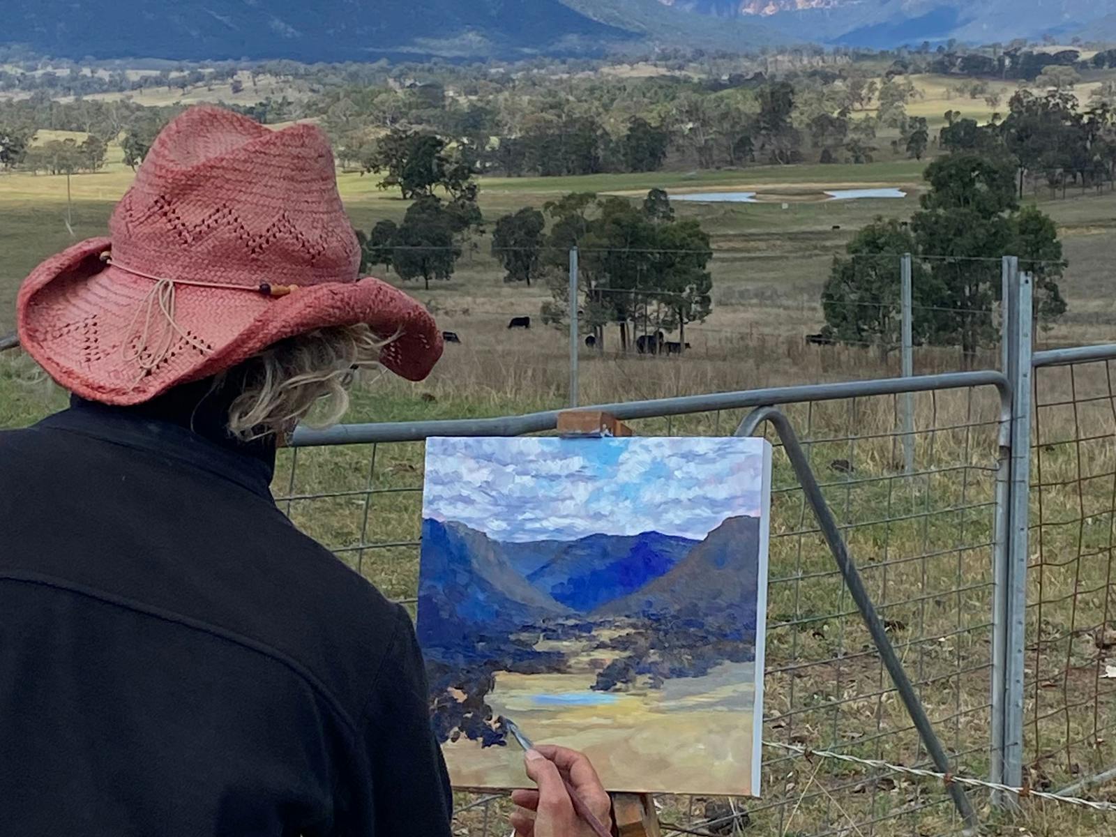 Image for Capertee Landscape Painting Retreat with Corinne Loxton