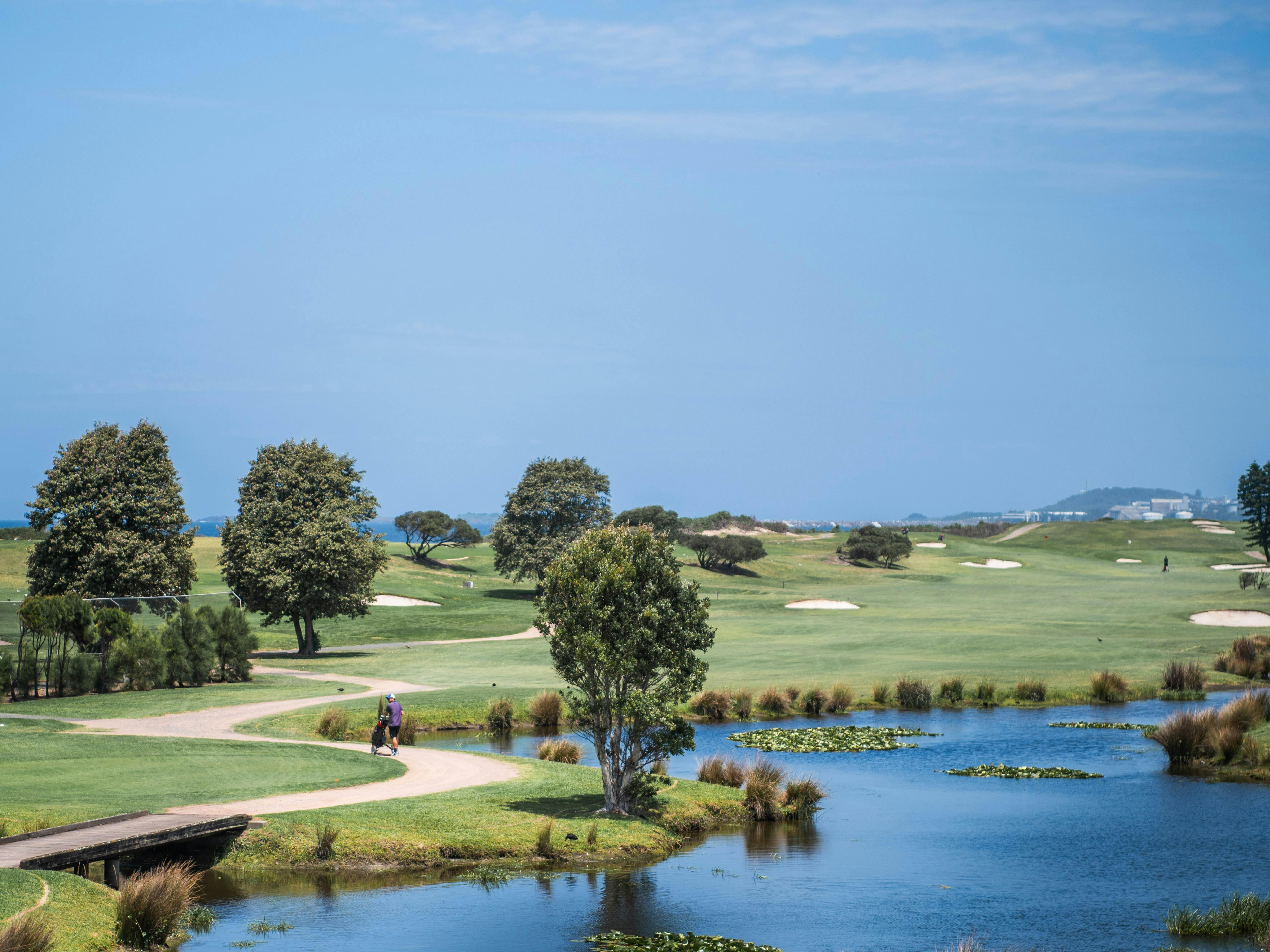 코스의 남동쪽 방향