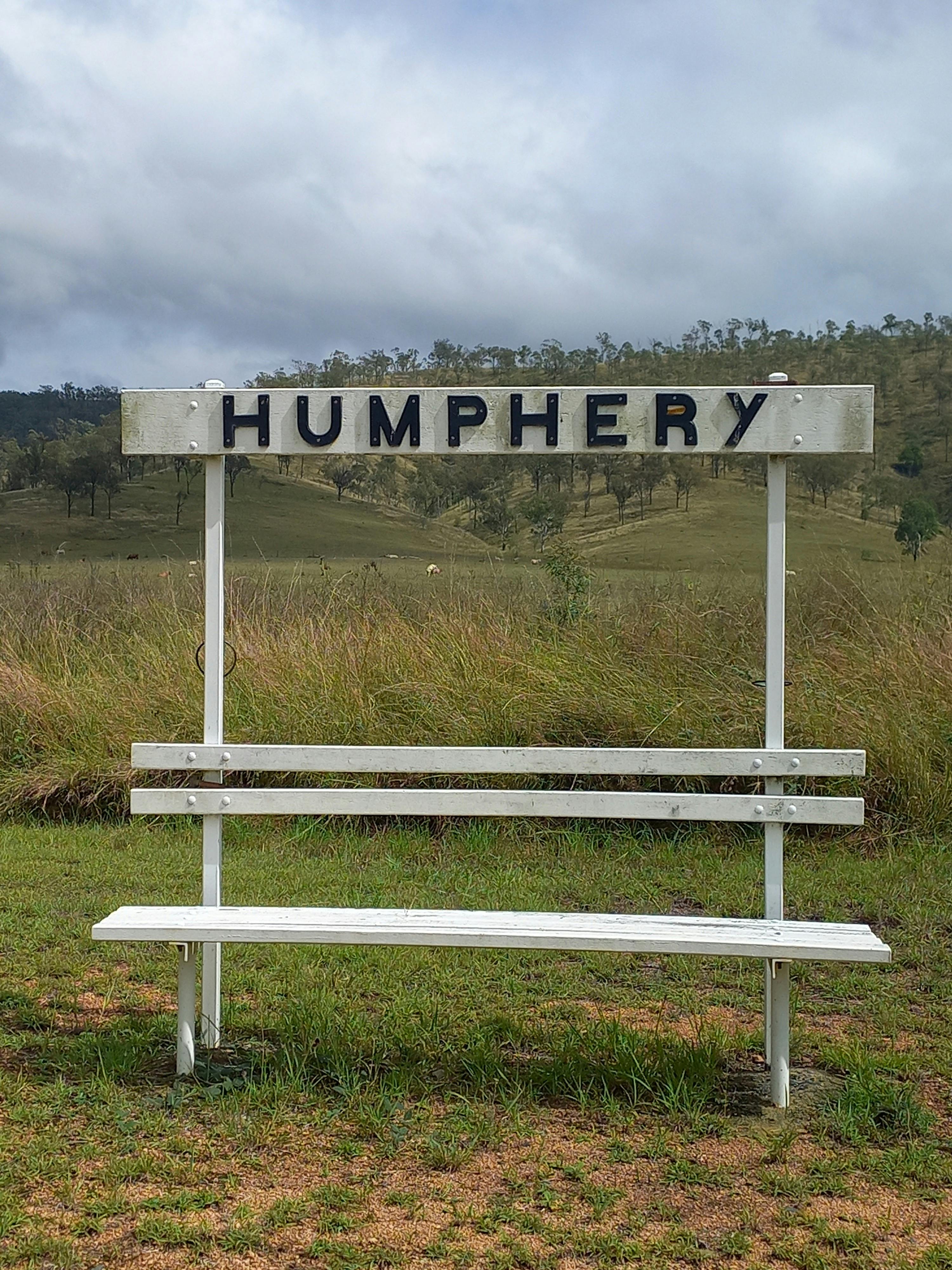 Humphrey Siding - the location of a tragic train crash