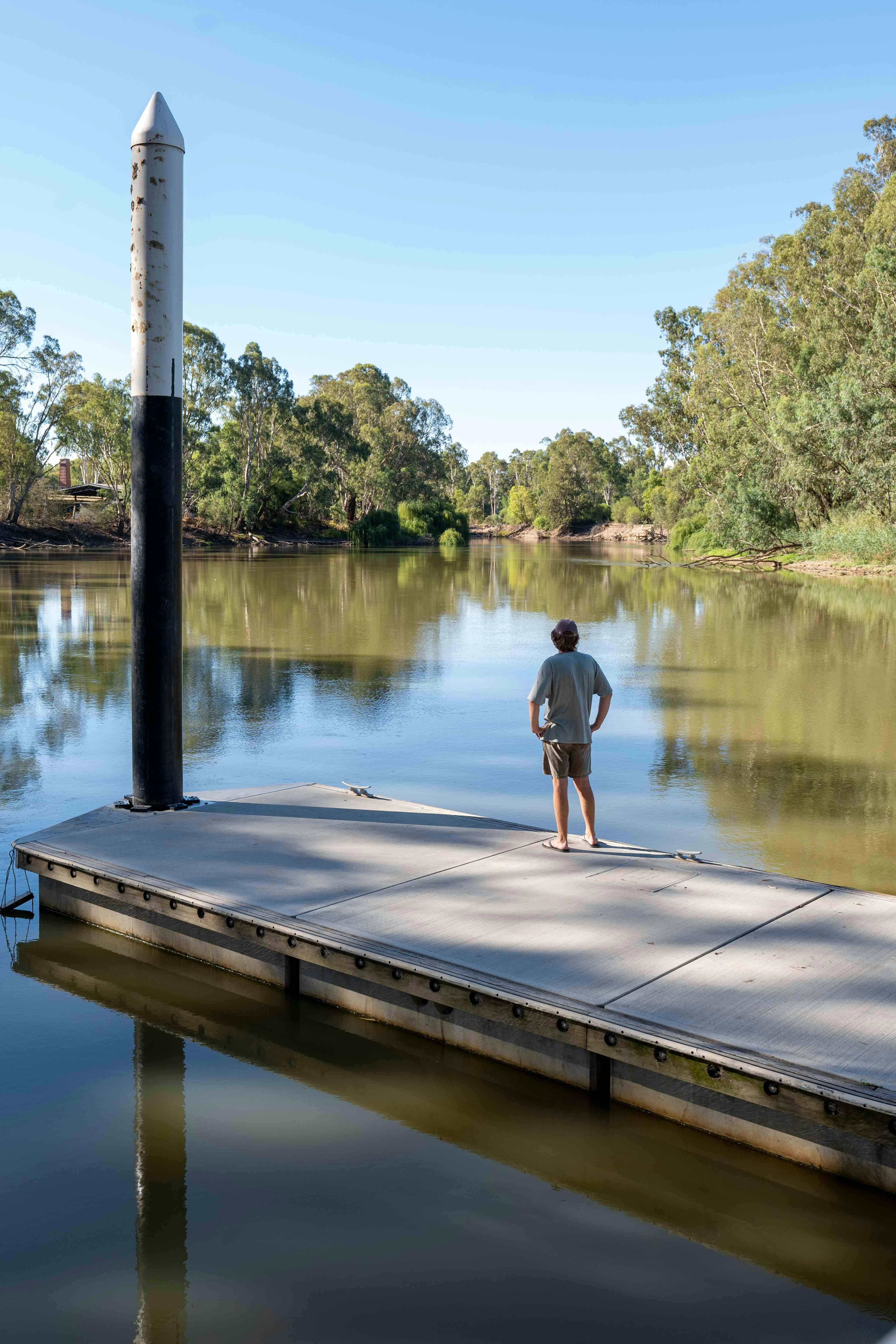 Koondrook Wharf on The Murray River
