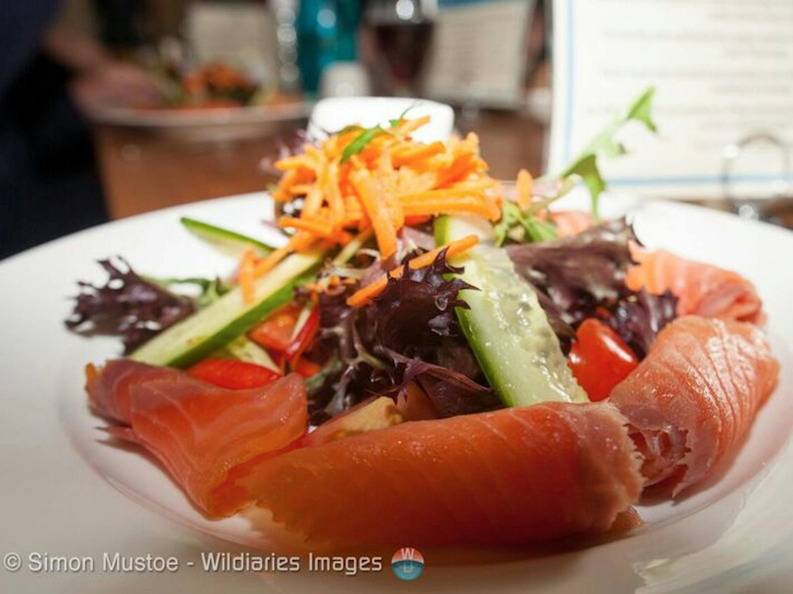 Salmon from the pristine Huon River