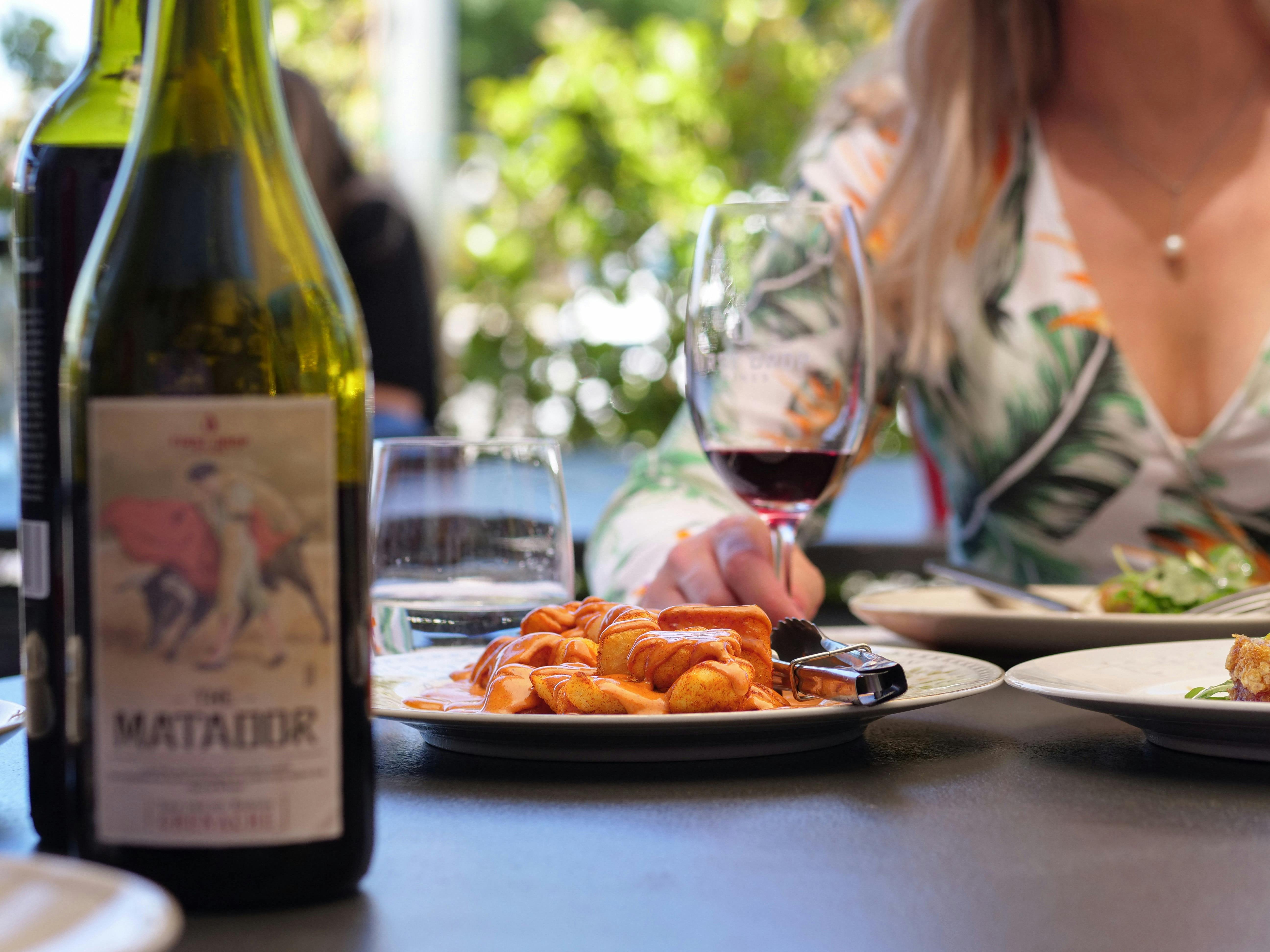 Enjoy a tapas lunch at First Drop Wines