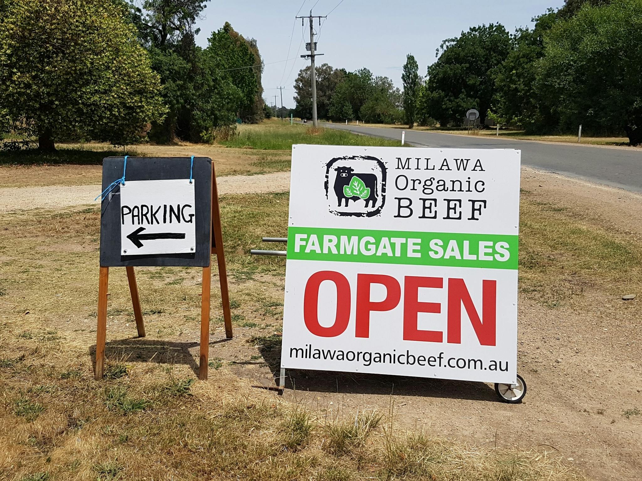 Farmgate Sales sign