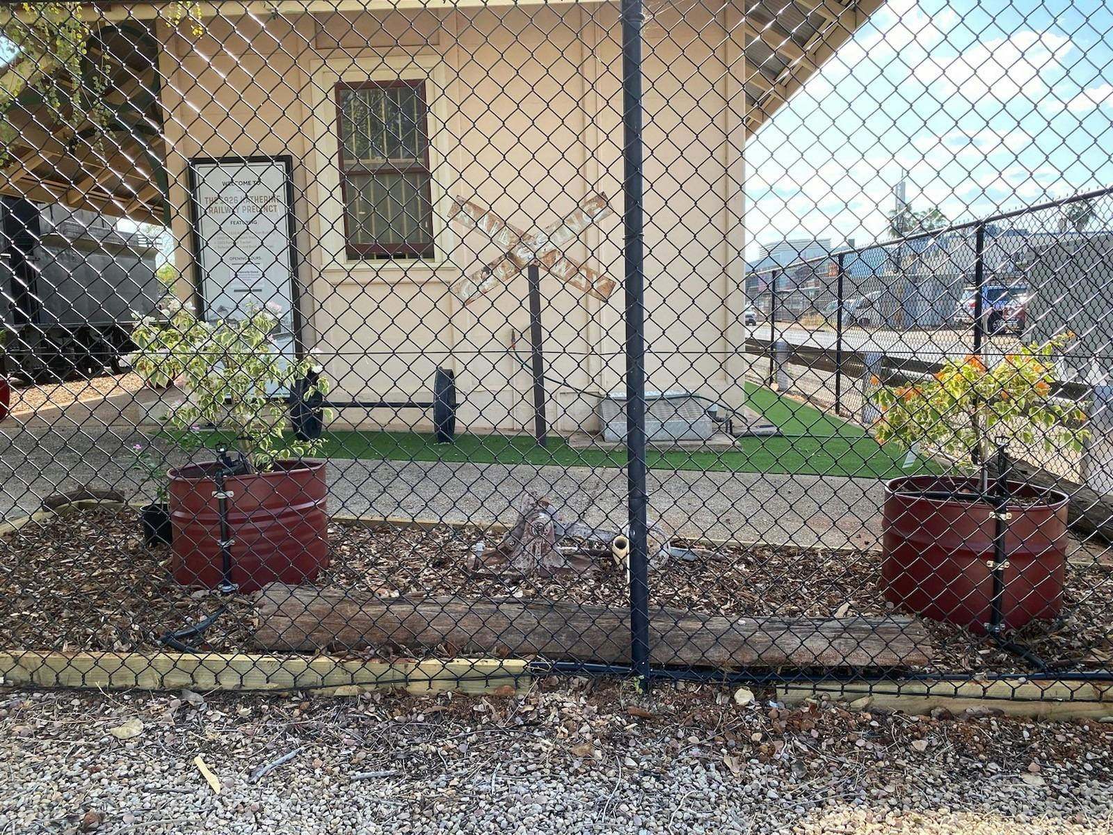 new fence and landscaping 2022