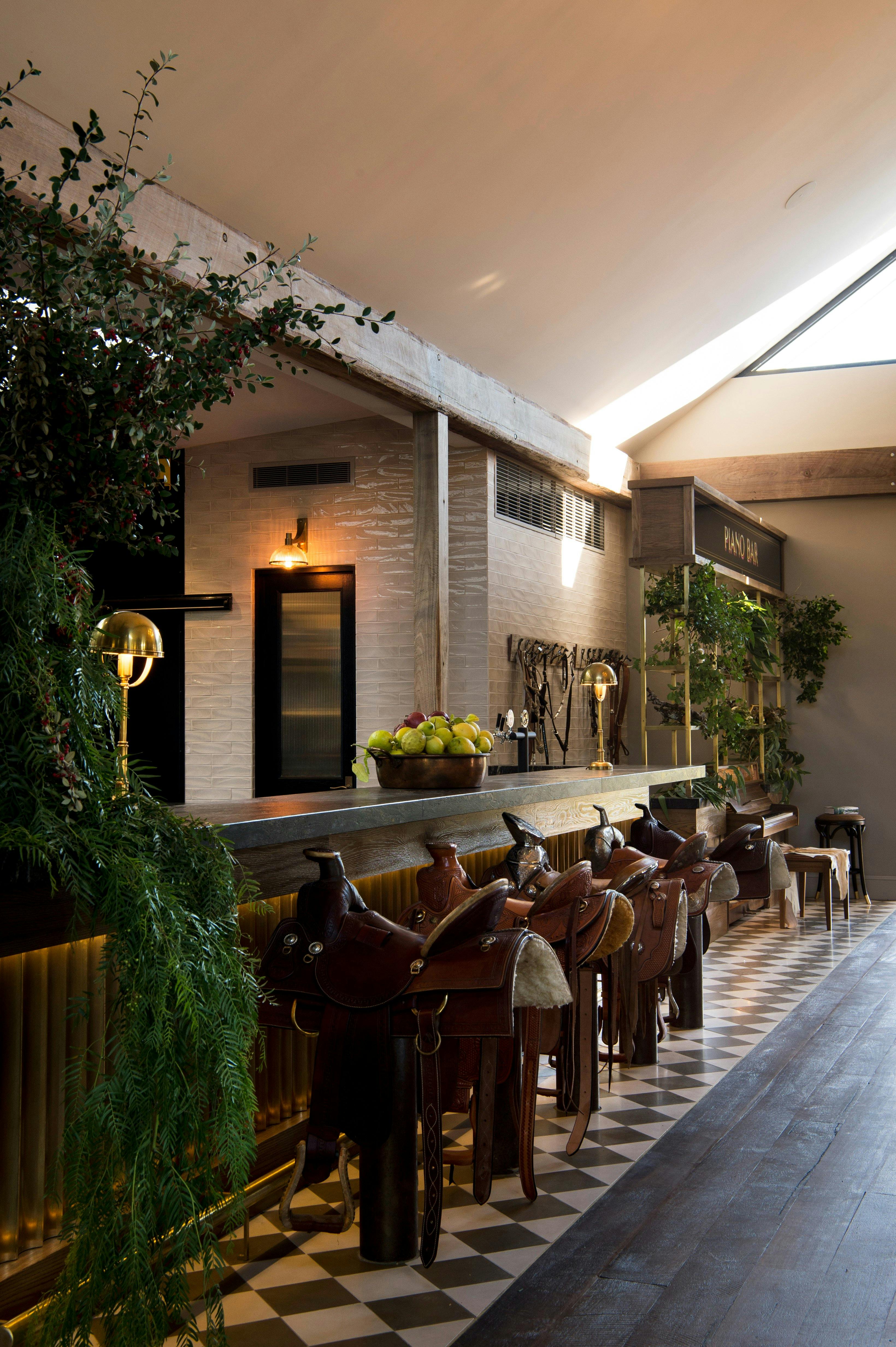 rustic bakehouse restaurant beautiful saddles horse caravan takeaway