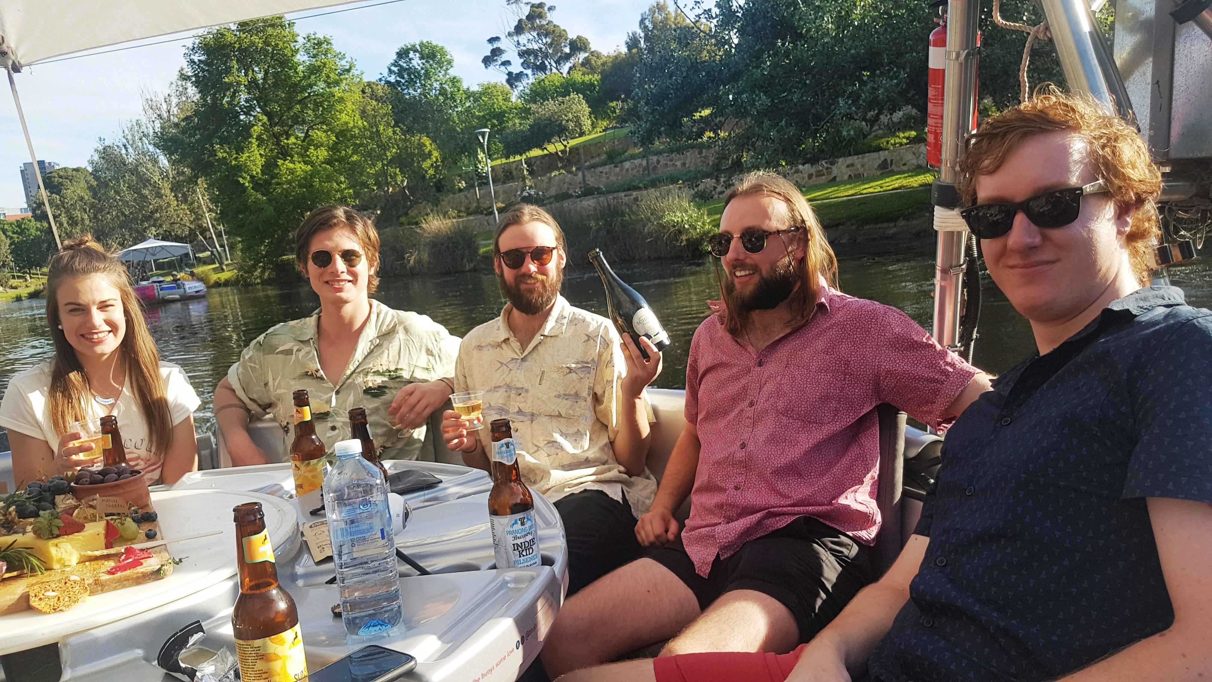 5 mates on a Buoy!