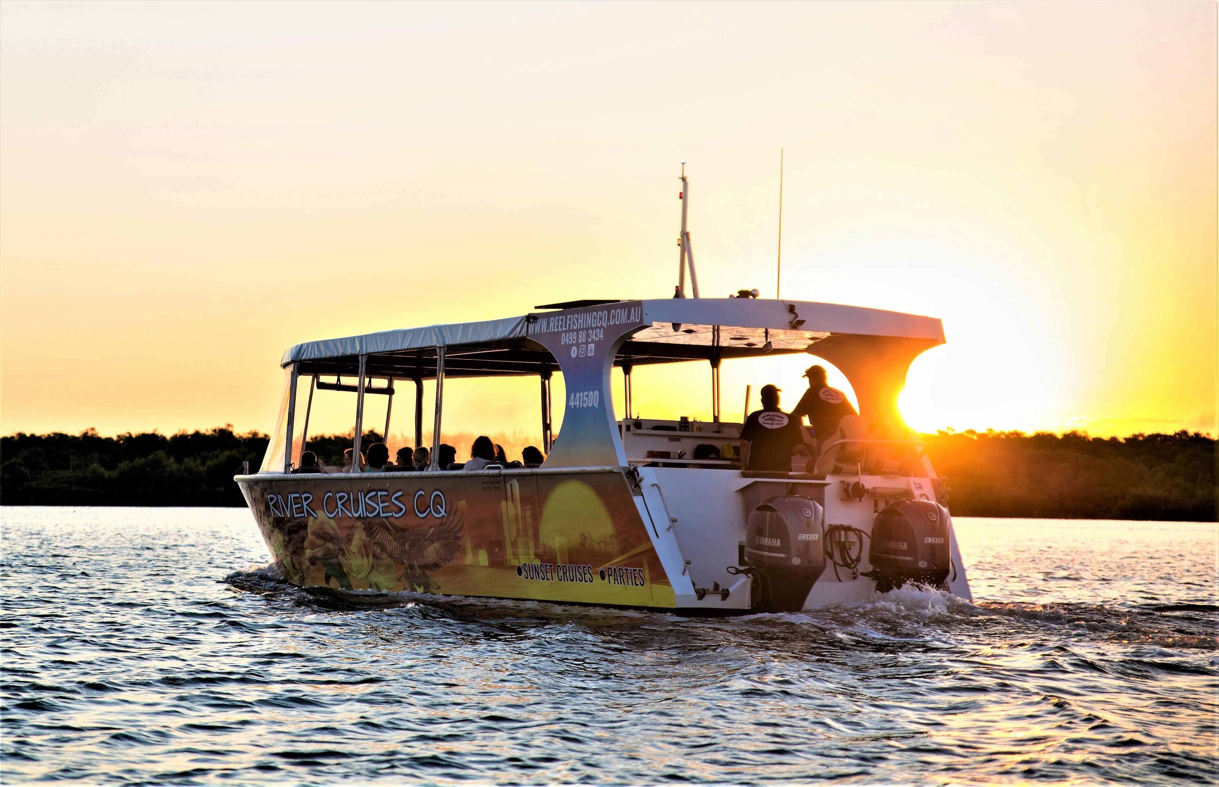 Sunset on the Fitzroy River in Rockhampton