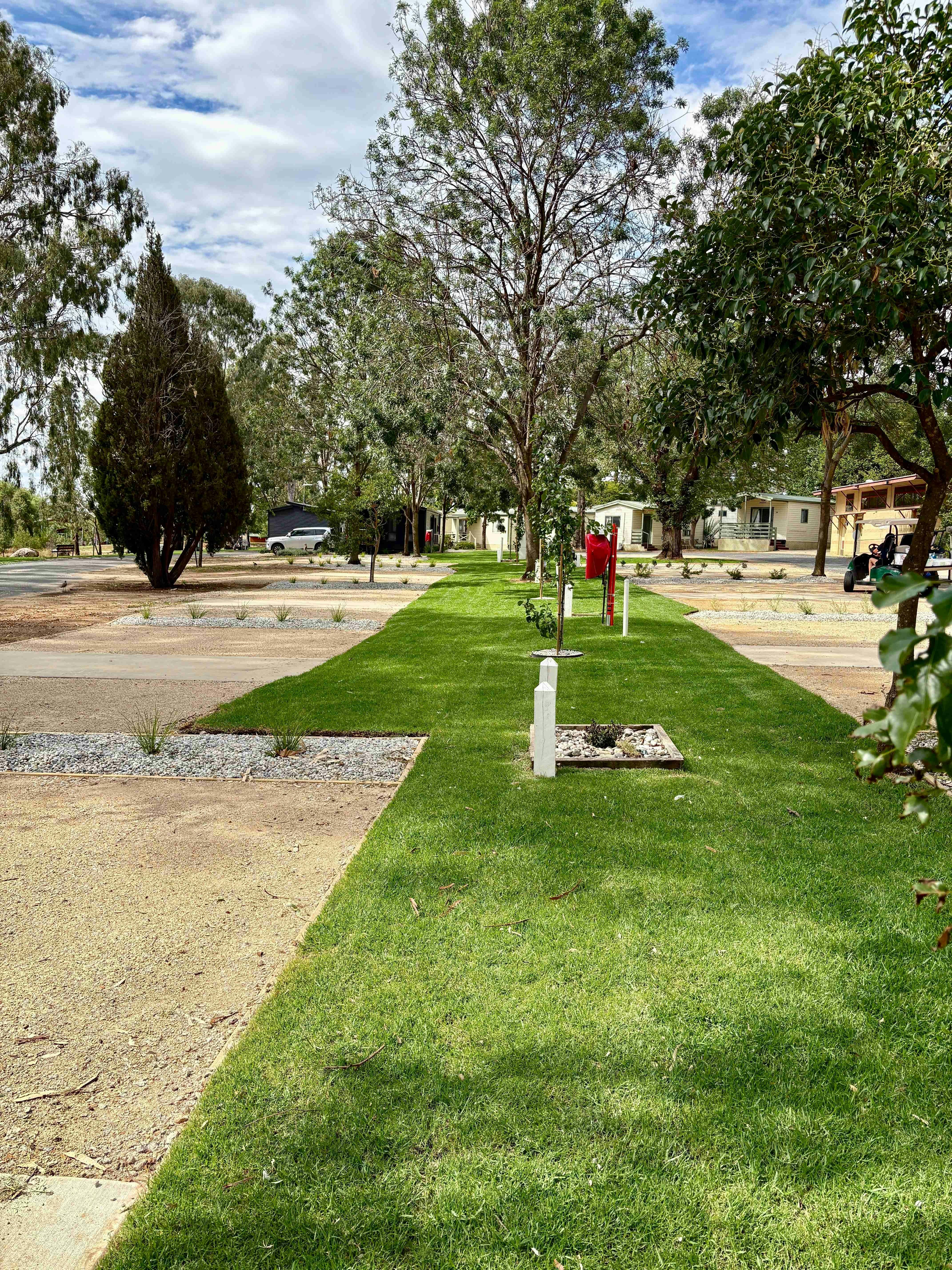 Caravan and Motorhome Powered Site