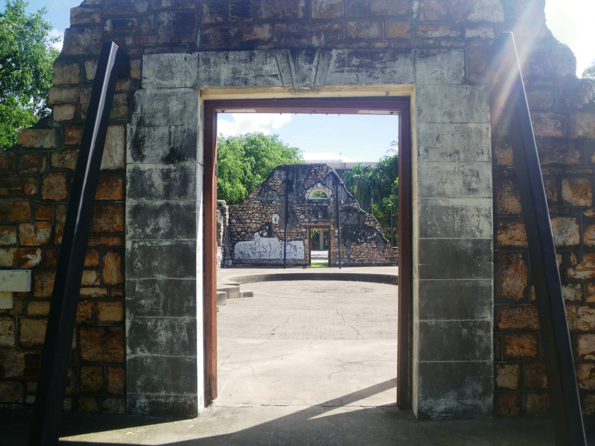 The Palmerston Town Hall Ruins