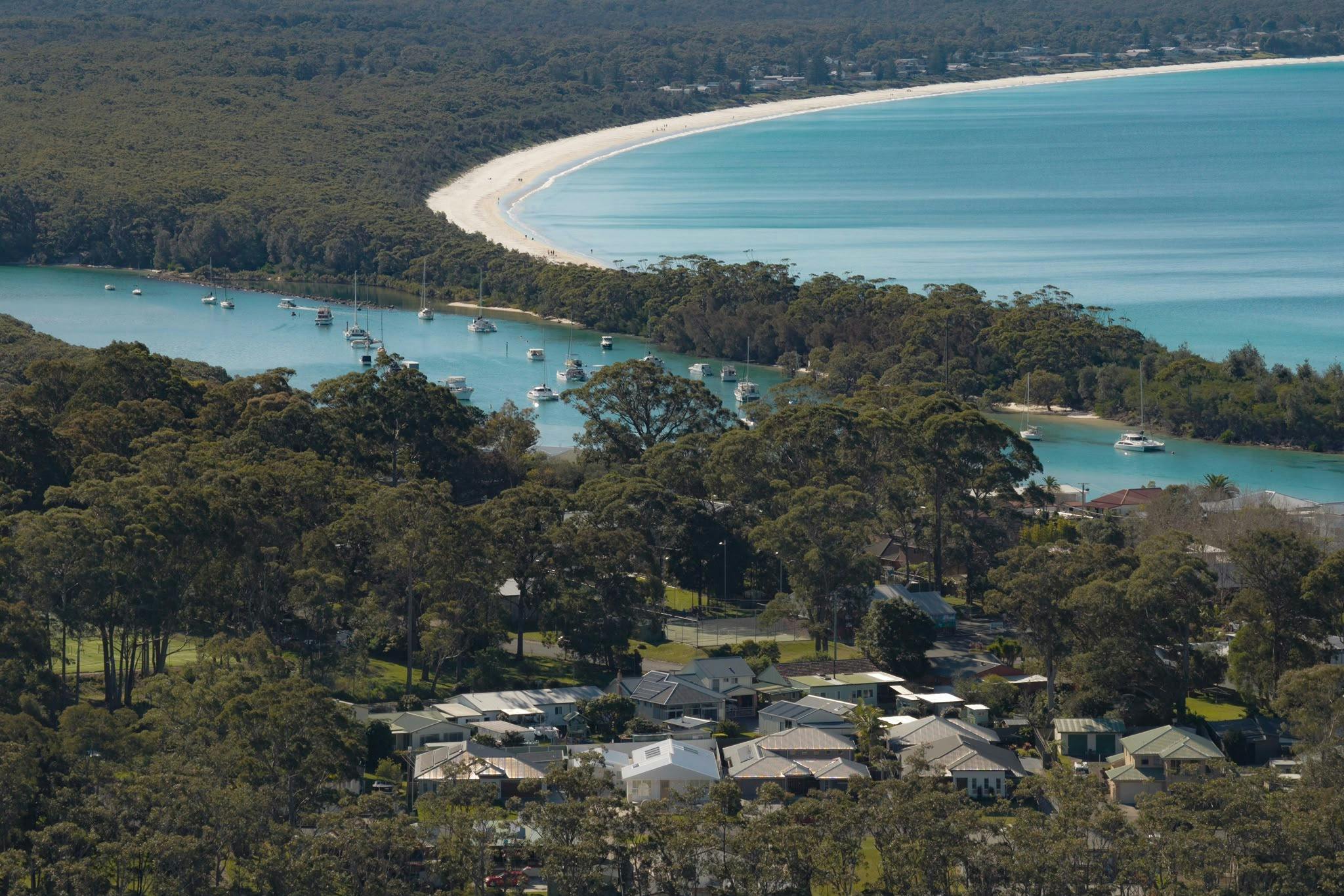 Malia Huskisson Birds Eye and Calala Beach