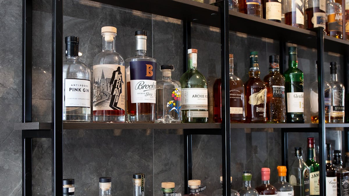 Australian spirit selection