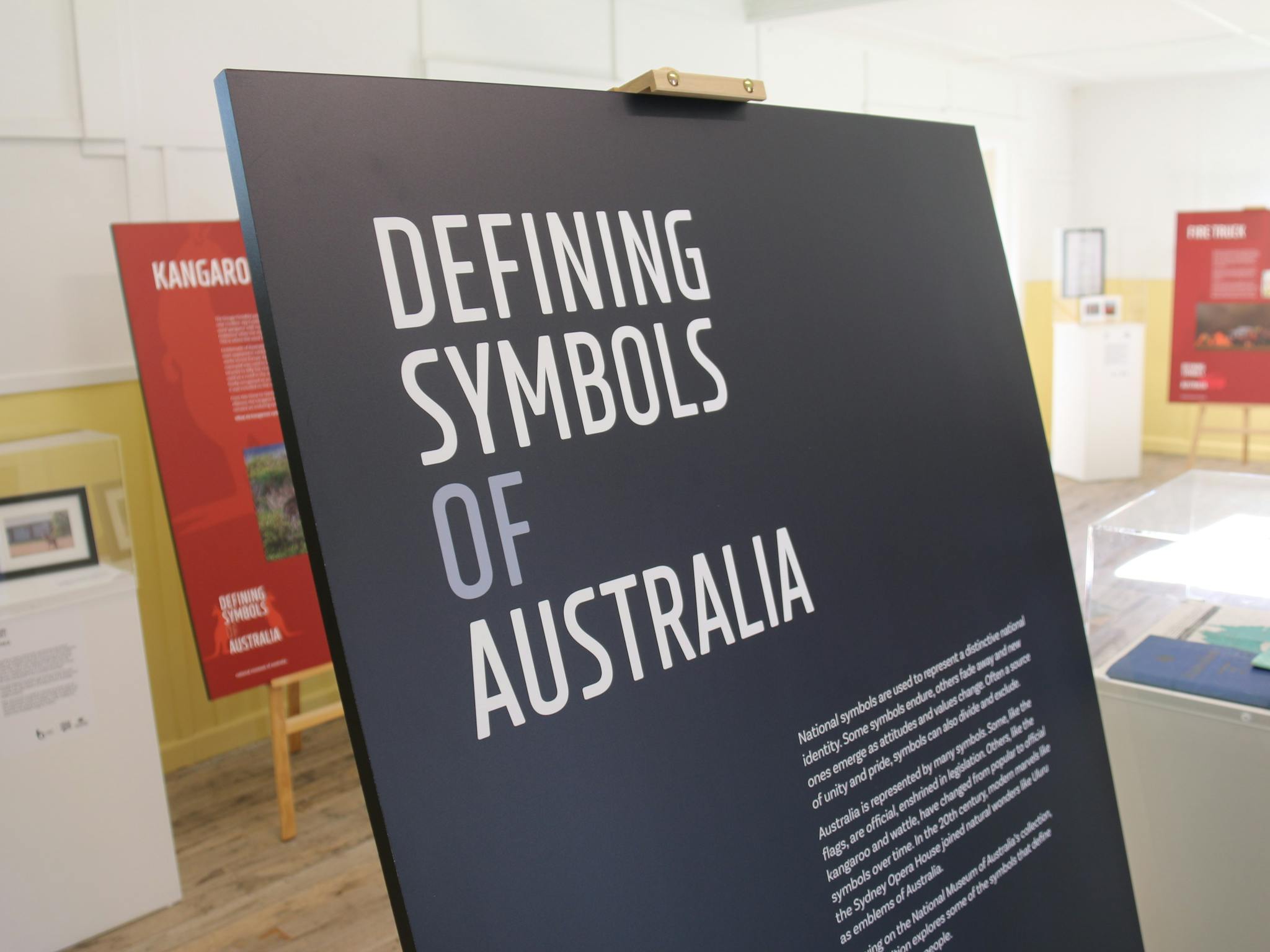 Exhibition at Bonegilla Migrant Experience