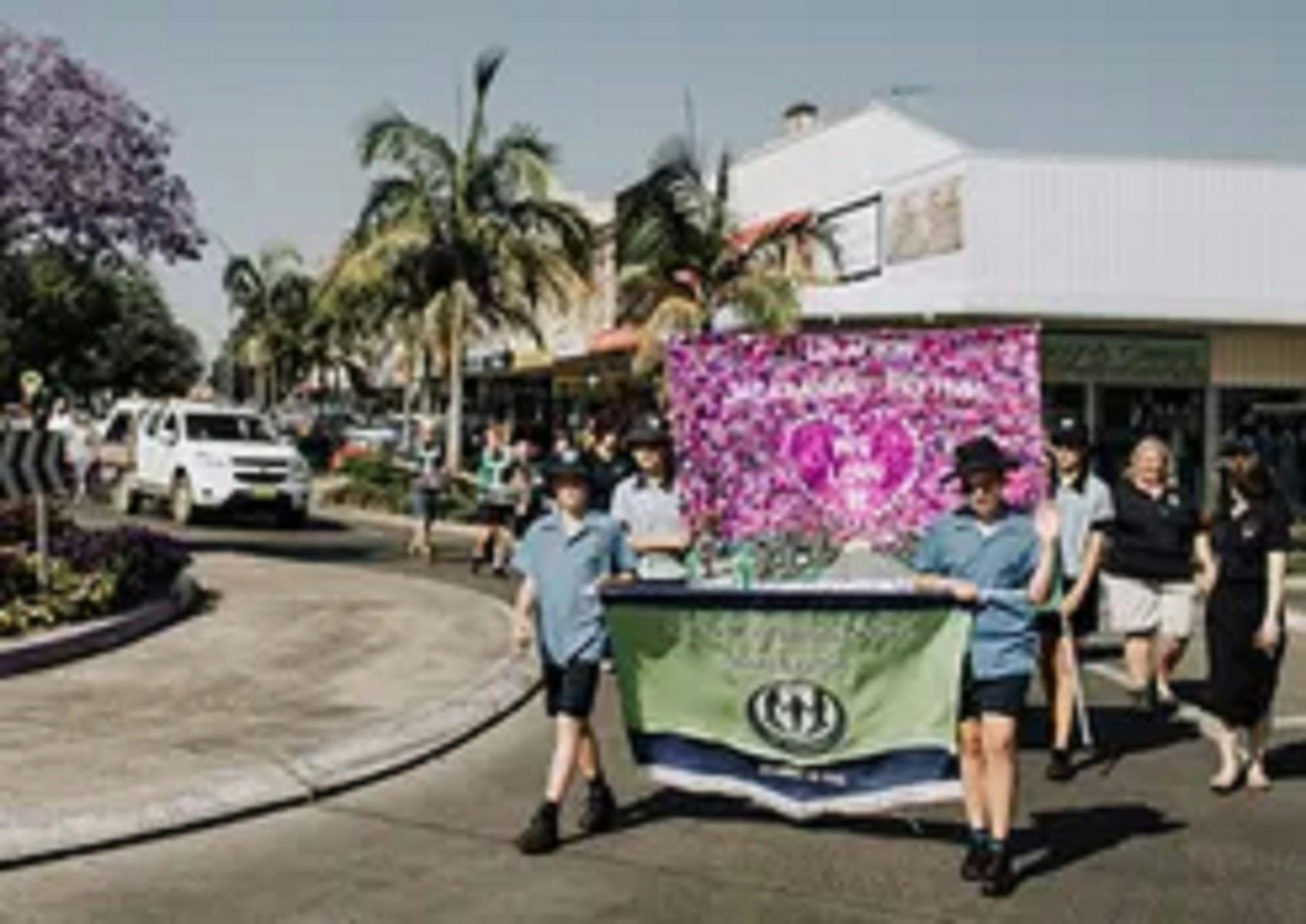 The New School of Arts Parade of Youth and Banner Competition NSW