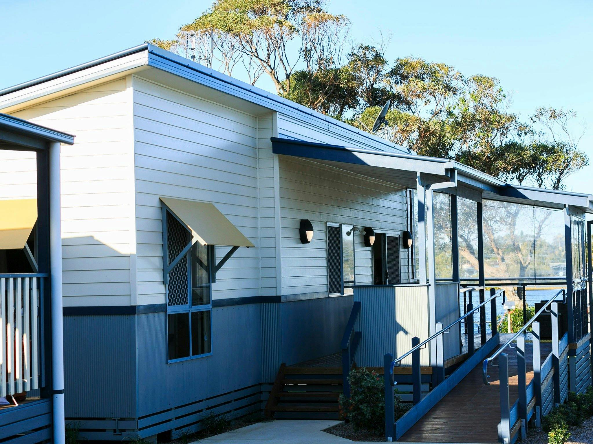 Image of a cabin at Reflections Shaws Bay