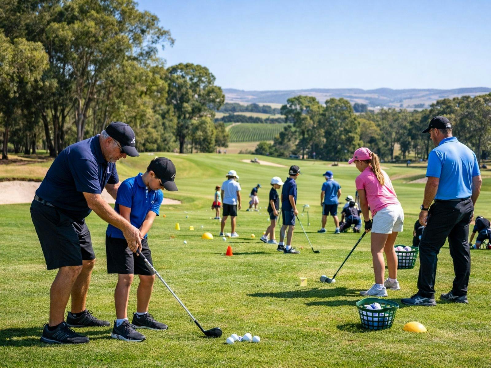 Junior School Holiday Golf Clinics – Barossa Valley Experience