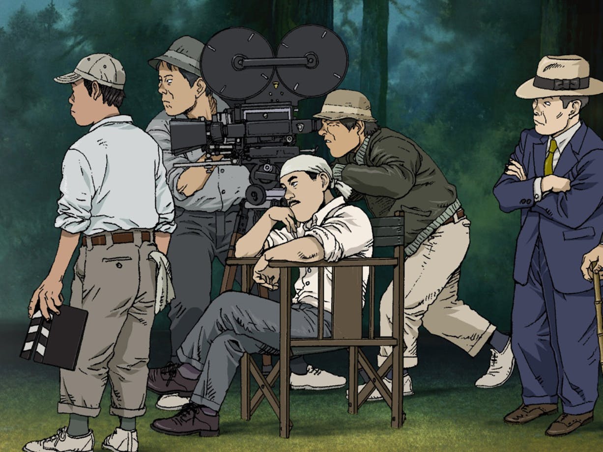 Still from short film Nezumikozō Jirokichi (鼠小僧次郎吉)