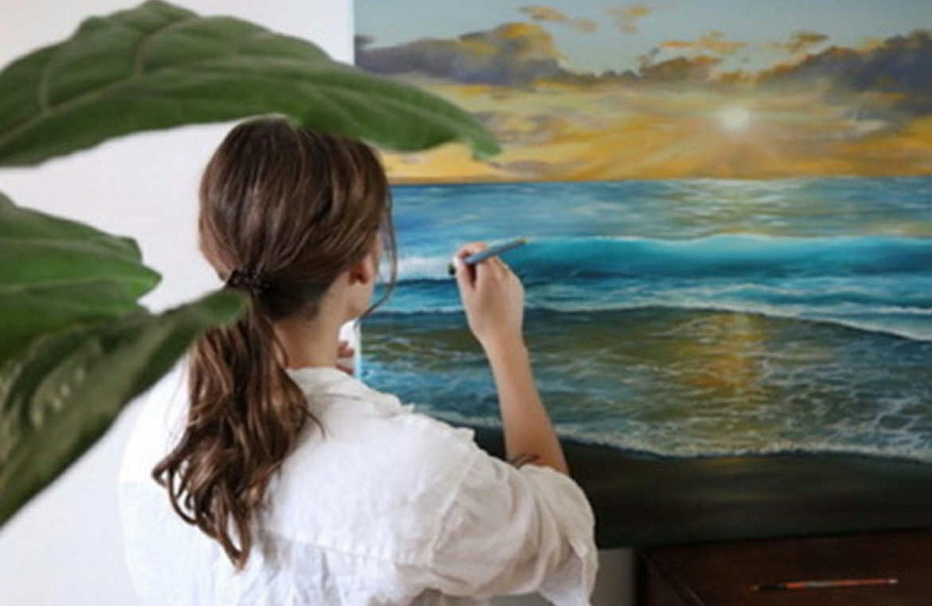 週四晚間與莉芙一起上油畫課（成人）