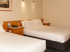 Triple Room - Ideal for the small family or the work colleagues on a short trip.