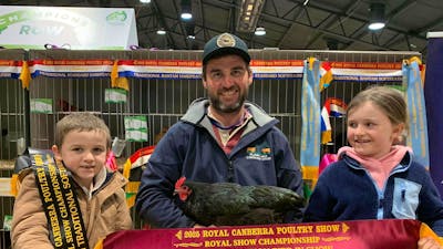 Winner poultry show