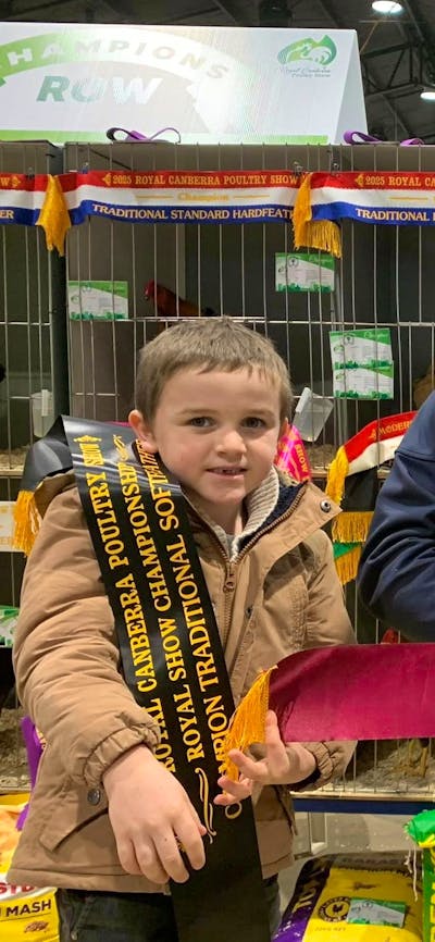 Winner poultry show
