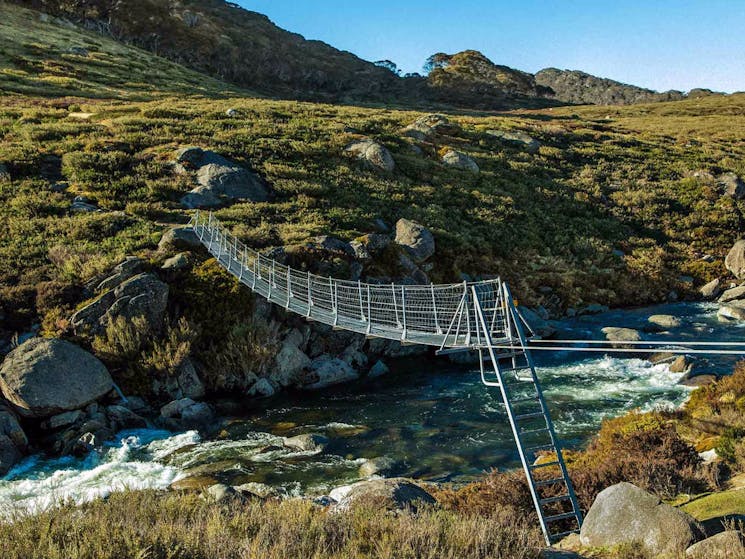 Illawong track, Kosciuszko National Park. Photo: Murray van der Veer