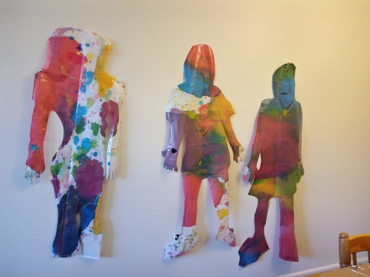 painted body cutouts