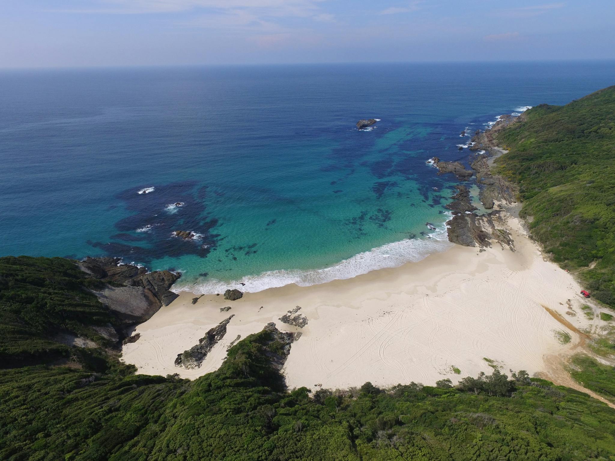 McBrides Beach at Forster