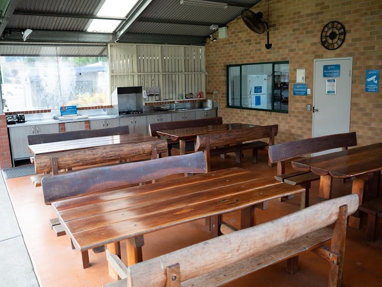 Coffs Harbour camp kitchen
