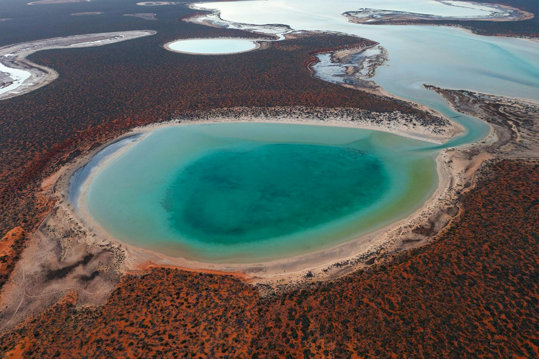 Big Lagoon, Francois Peron National Park, Shark Bay, Western Australia