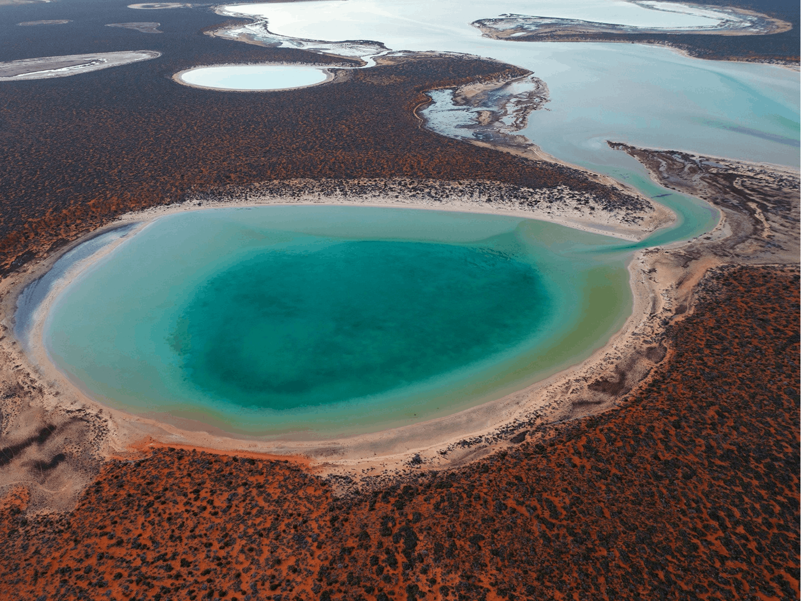 Big Lagoon, Francois Peron National Park, Shark Bay, Western Australia
