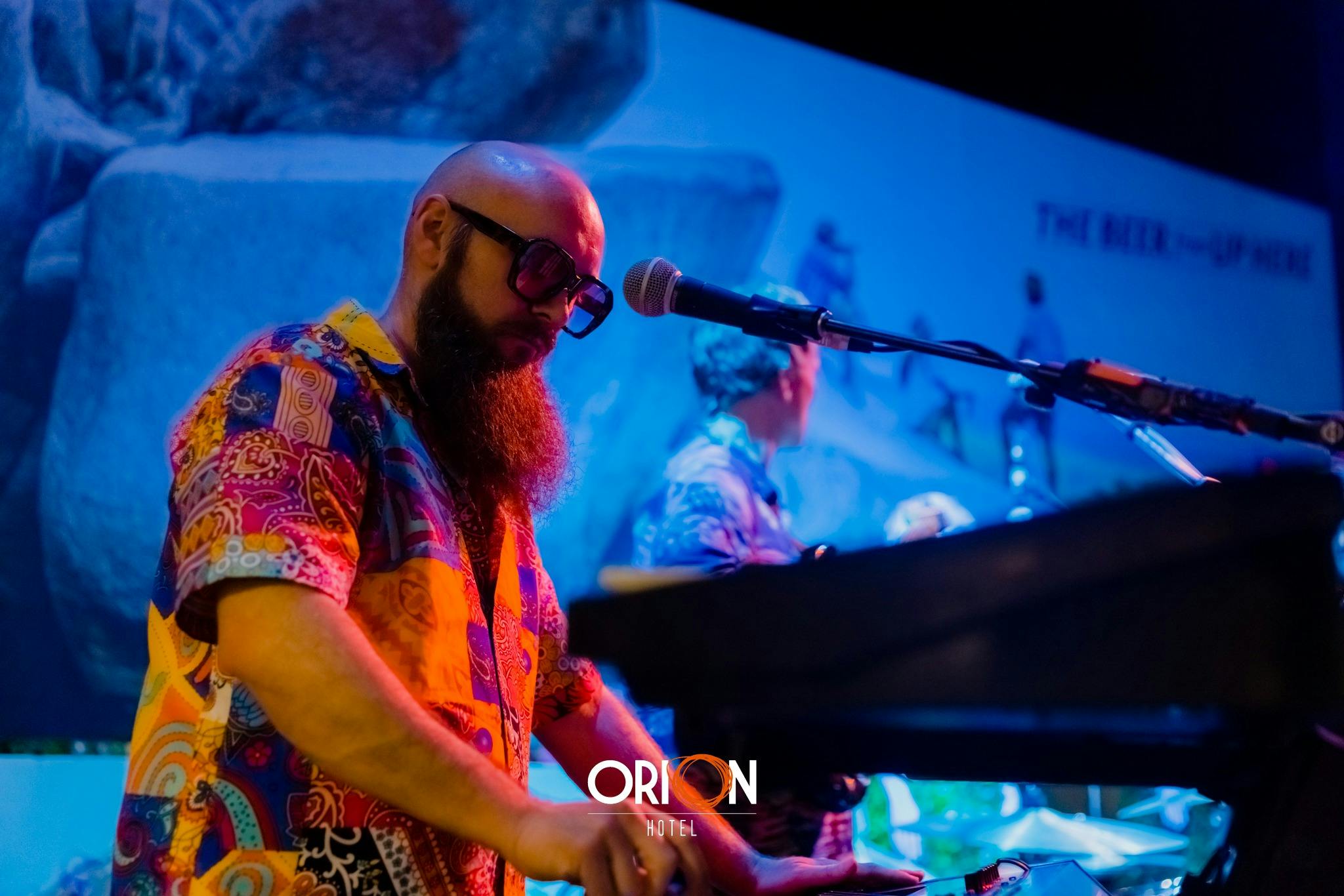 Musician performing live at Orion Hotel Springfield