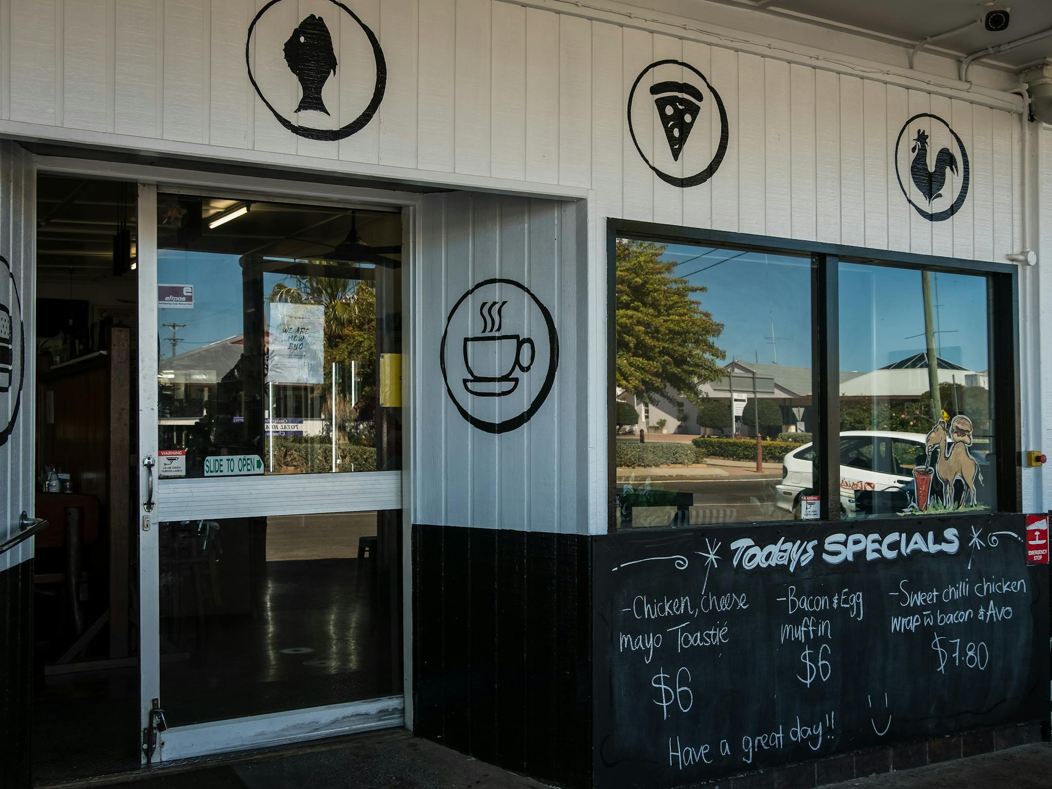 Come on in and enjoy the delicacies offered at the Tara Cafe Come on in and enjoy the delicacies offered at the Tara Cafe
