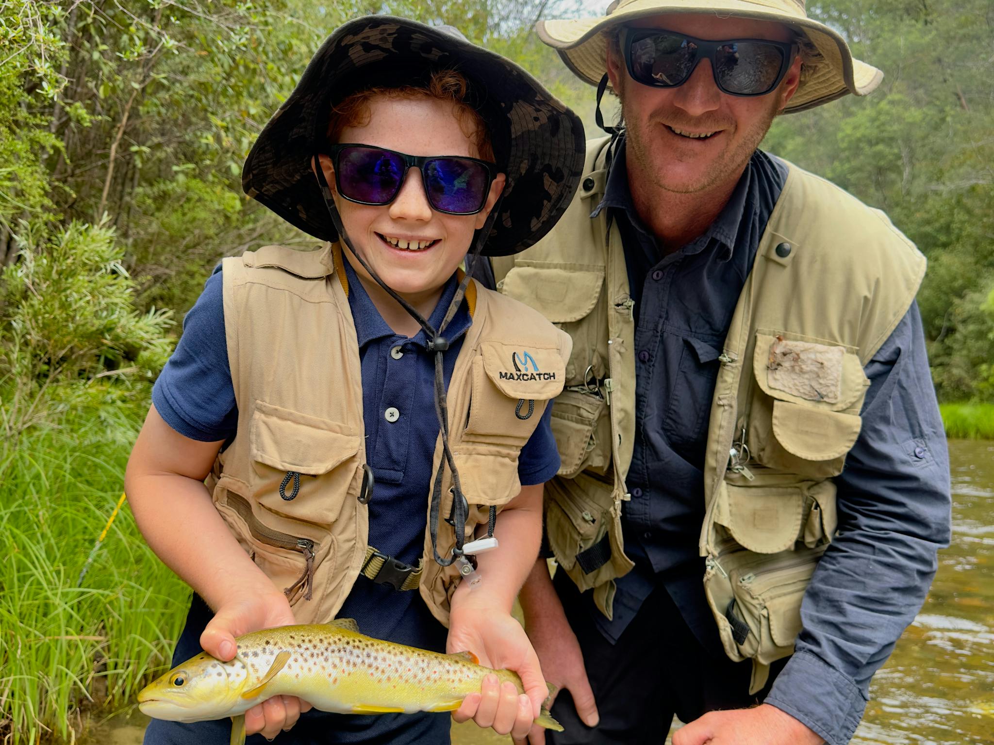Father Son Fly Fishing
