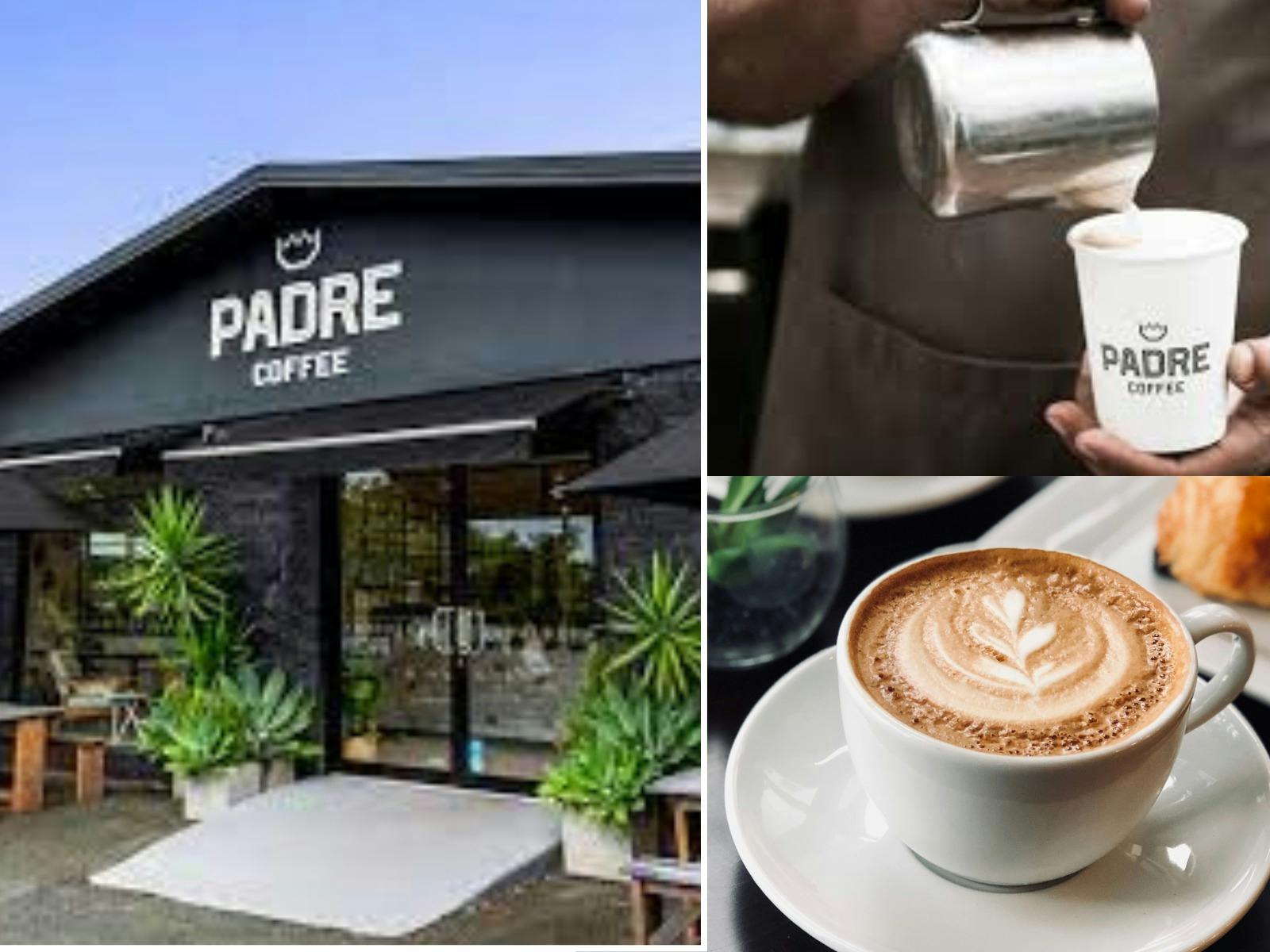 Padre coffee café and freshly brewed coffee