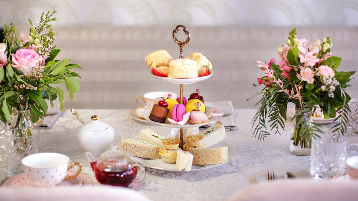 High Tea tier at Aimee provence