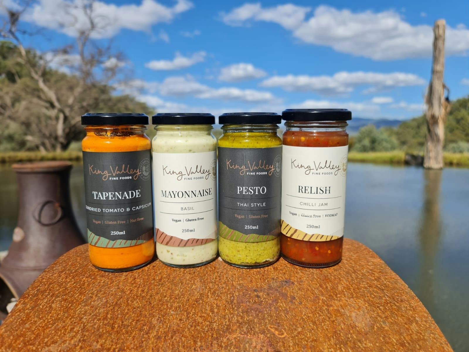 Just a few of our exciting range of 17   pestos & Tapenades