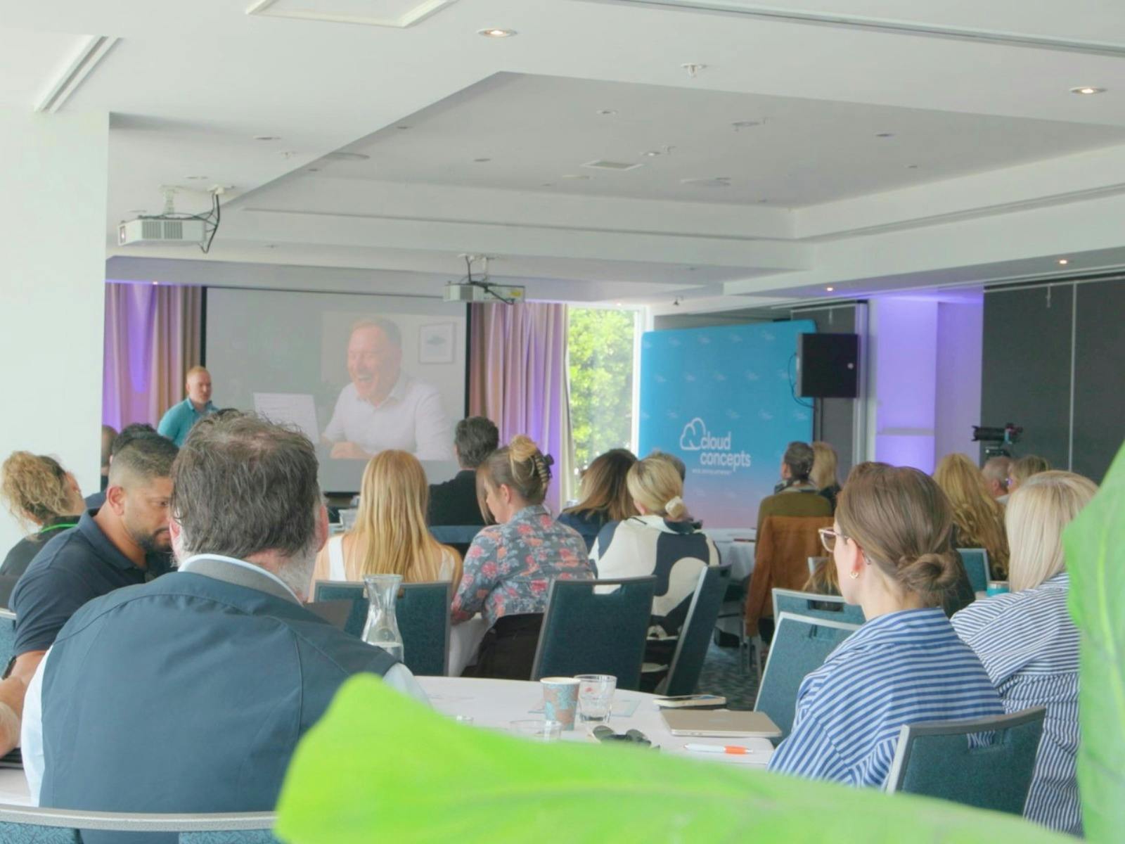 Business conference about all things digital and the use of AI in regional businesses.