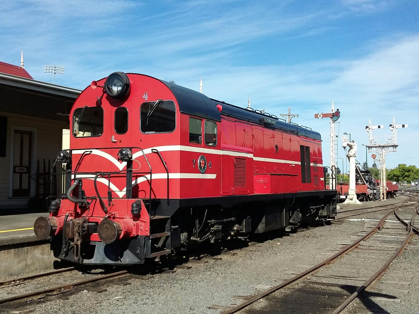 Built in Launceston, a fully operational locomotive that you will find in the Roundhouse