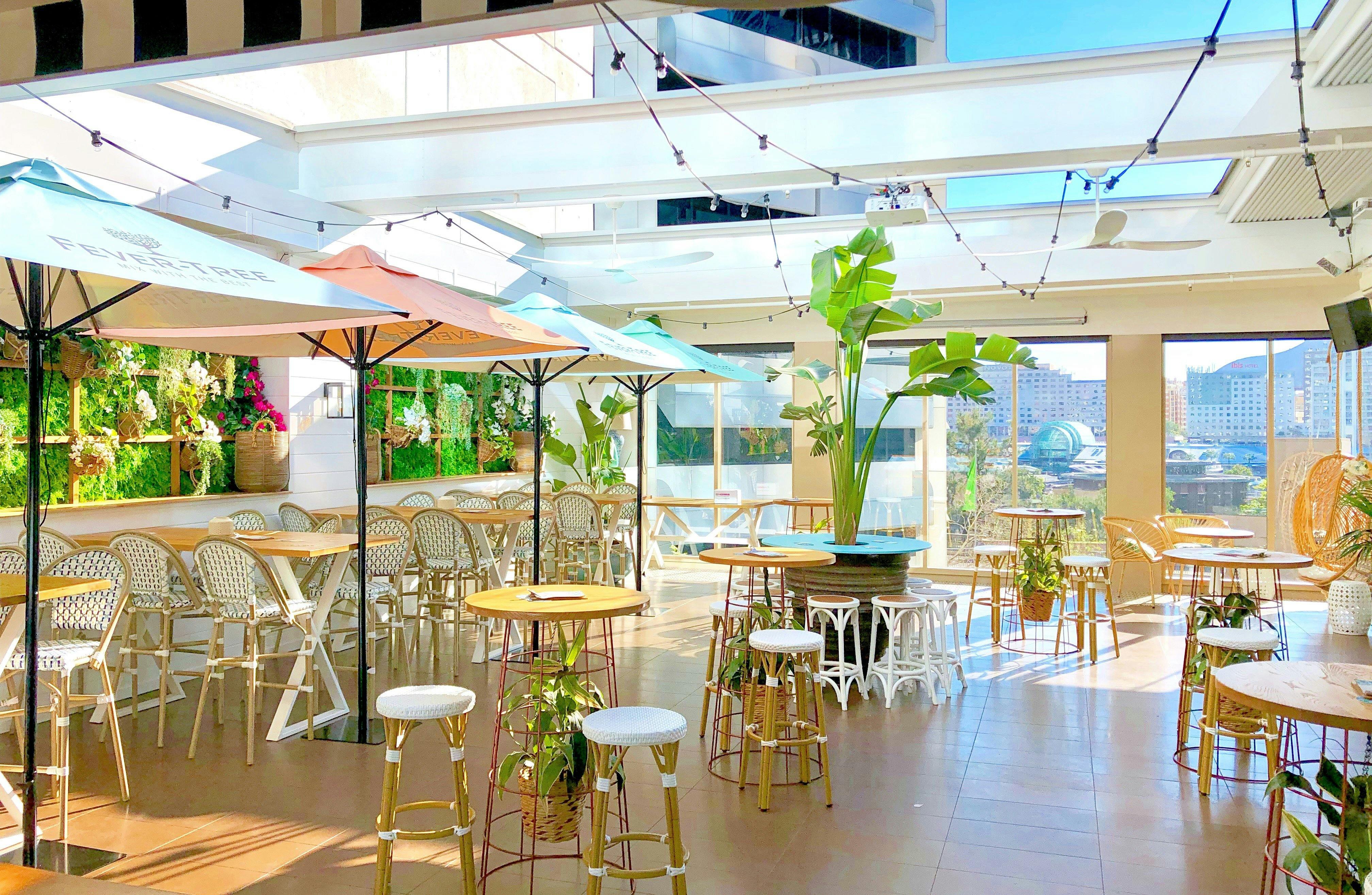 Rooftop bar at Shelbourne Hotel