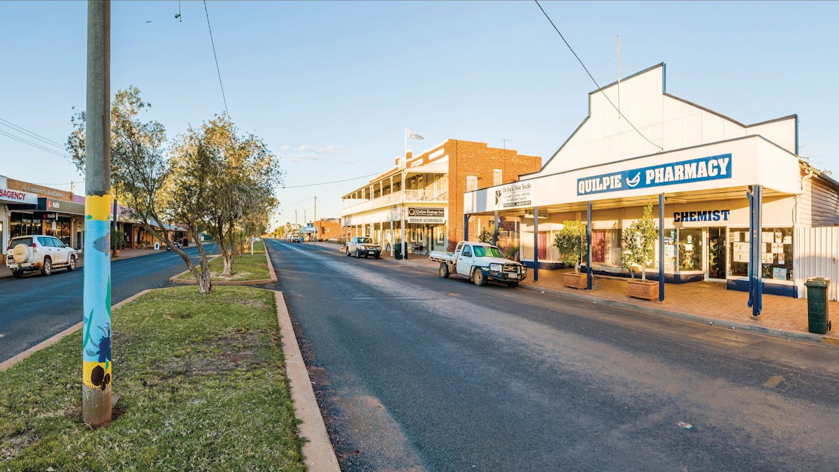 Main street of Quilpie