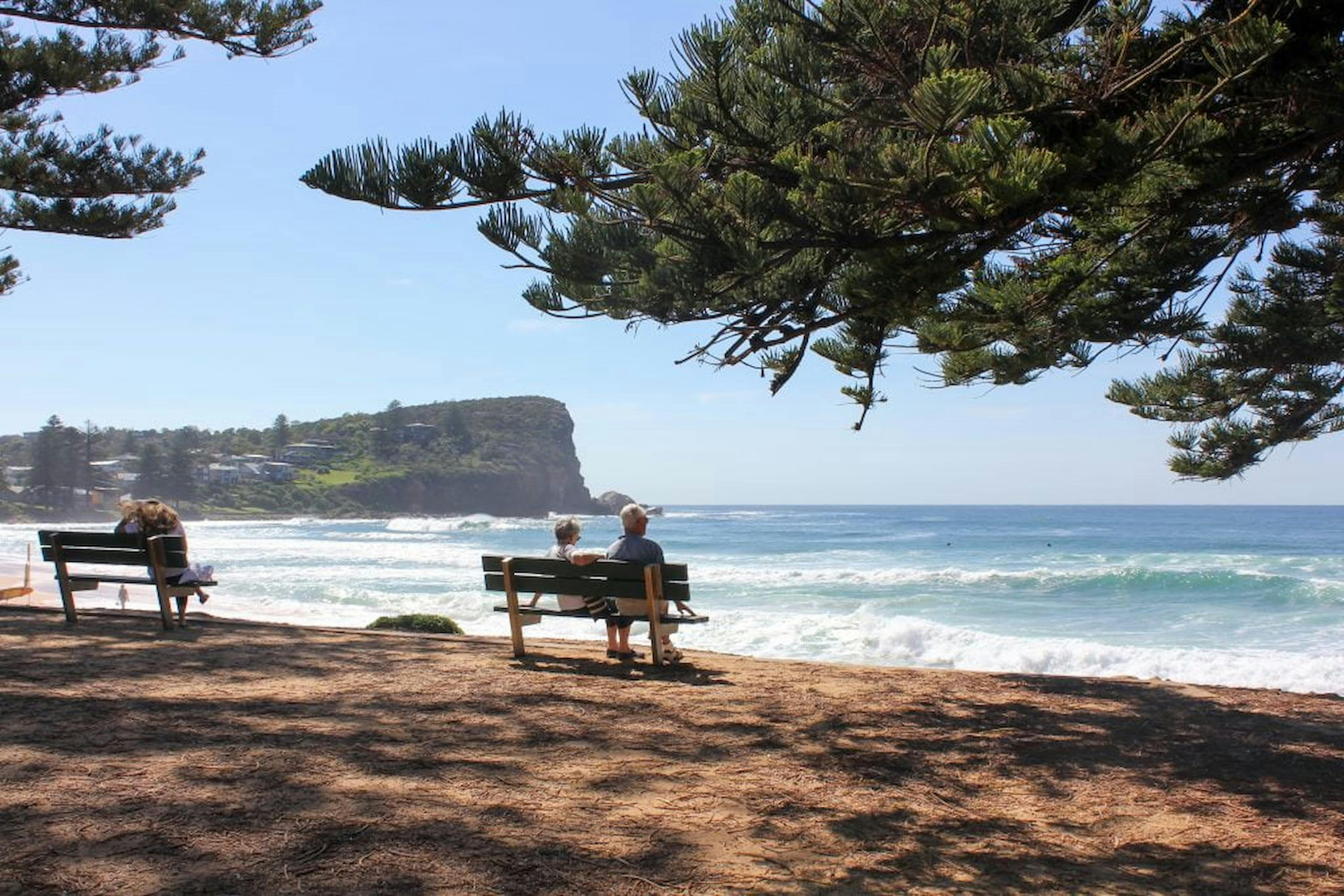 Stadtzentrum von Avalon